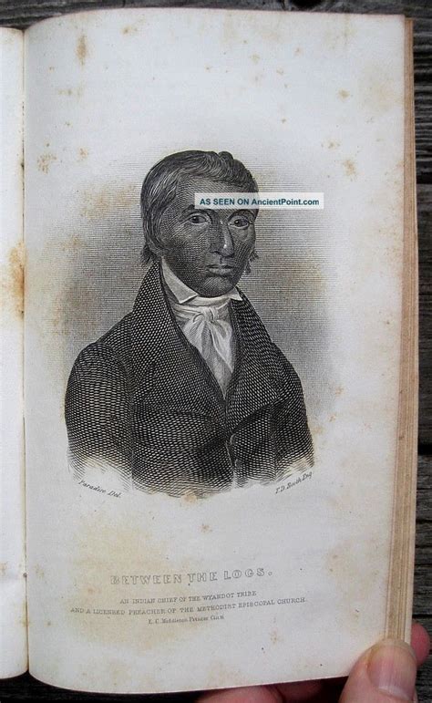 1855 Among Wild Indians Wyandot Huron Indian Sandusky Ohio