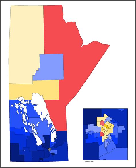 Canadian Election Atlas Manitoba Maps