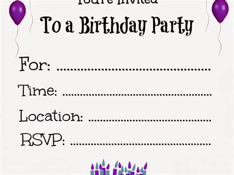 Make Your Own Birthday Party Invitations Free Online Birthdaybuzz