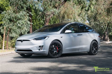 Tesla Model X Wheels 22 Mx117 Forged Tesla Wheel Set Of 4 T