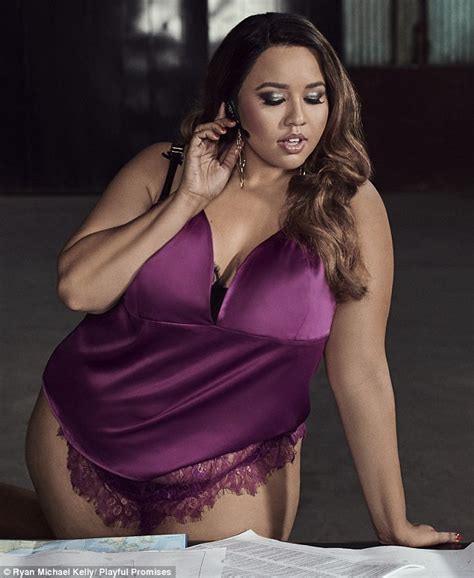 Plus Size Blogger Gabi Fresh Poses For New Playful Promises Campaign