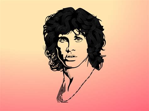 Jim Morrison Tribute Graphics