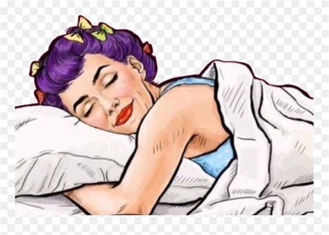 Woman Popart Women Sleep Freetoedit Pop Art Sleeping Girl Clipart 1352865 Pinclipart