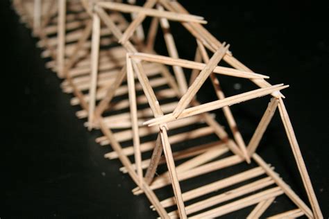 How To Build A Toothpick Bridge Bridge School And Homeschool
