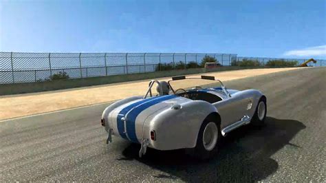 Shelby Cobra Hotlap At Weathertech Raceway Laguna Seca Youtube