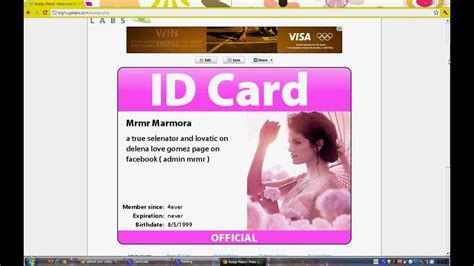 id cards tutorial youtube