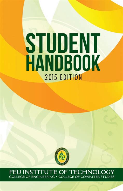 Student Handbook 2016 By Feu Tech Issuu