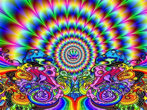 Download Step Into The Psychedelic World With A Trippy Desktop