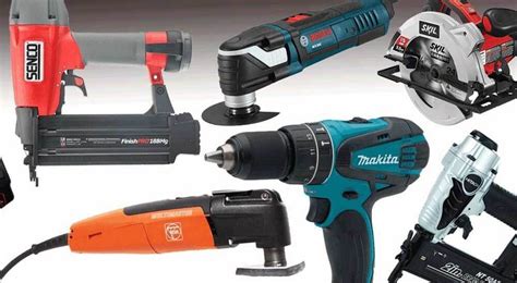 A List Of The Different Types Of Power Tools Tools Power Tools Used