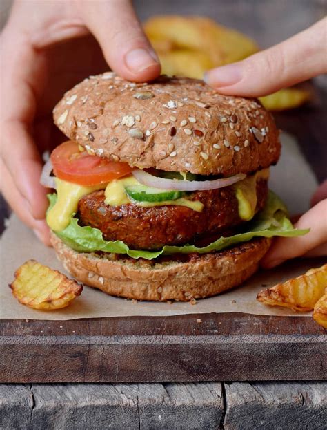 9 amazing unicorn fast food recipes. Hearty vegan black bean burger with lots of flavors! These ...