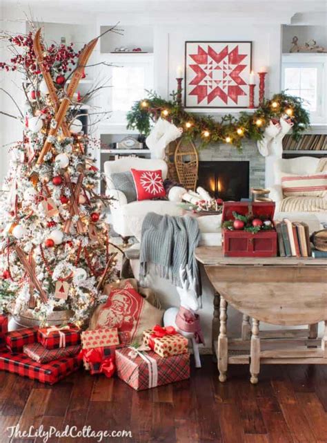 40 Cozy And Cheerful Homes Decorated For A Snowy Christmas