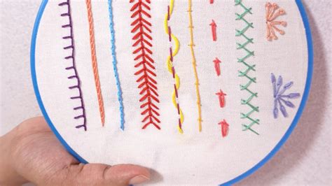 Embroidery Stitches For Beginners