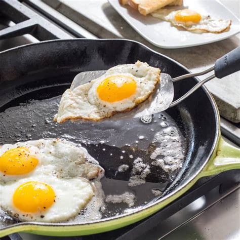 Cast Iron Fried Eggs Americas Test Kitchen Recipe