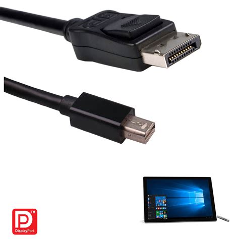 Microsoft Surface Pro 2 3 4 Mini Displayport Mini Dp Male To