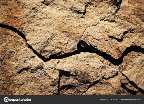 Rift Detail On Ocher Rock — Stock Photo © Ahojdoma 179478310