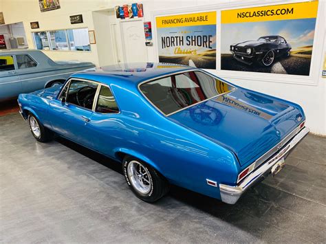 1969 Chevrolet Nova Big Block 4 Speed Lemans Blue See Video