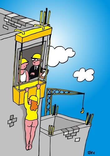 Construction Accident Van Joen Yunus Business Cartoon Toonpool