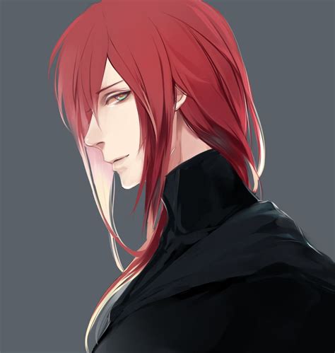 Anime Guy With Long Red Hair Animezh