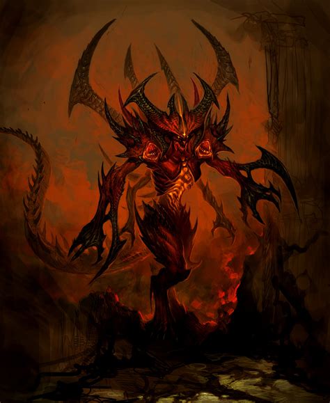 Diablo Iii 3 Fantasy Demon Dark Fantasy Art Monster Art