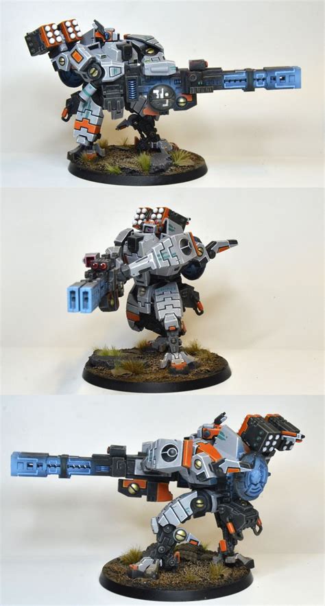 Another Nice Miniature Paint Job Tau Old Broadside Great Color