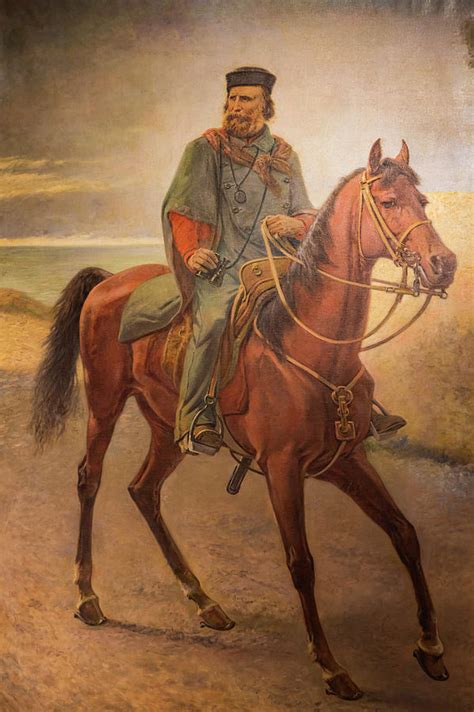 Rome Italy Giuseppe Garibaldi Painting By Ken Welsh Fine Art America