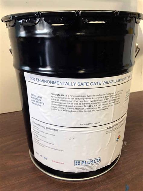 Ms polymer sealants are an all in one sealant suitable for virtually any application where a sealant or adhesive is required. PLUSCO 508 | Environmentally Safe Gate Valve Lubricant ...
