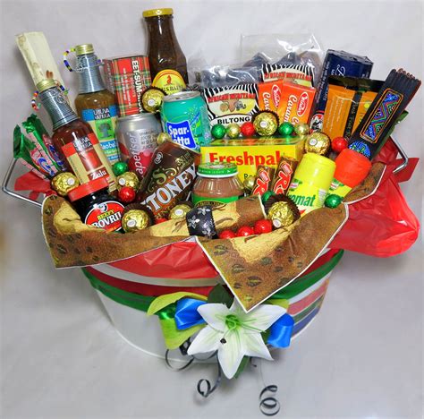Gift ideas for boyfriend south africa. Custom Hamper for African Heritage Scrumptious favorites ...