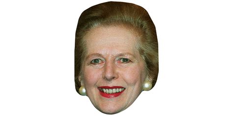 Margaret Thatcher Celebrity Mask Celebrity Cutouts
