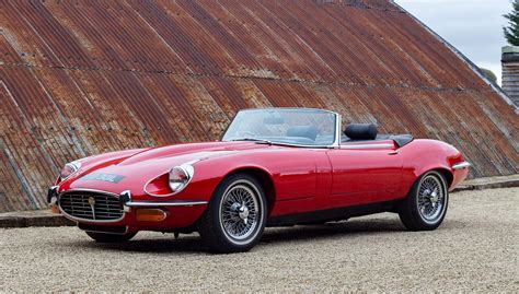SOLD - 1973 Jaguar E-Type V12 Series 3 Roadster - SOLD at The Classic