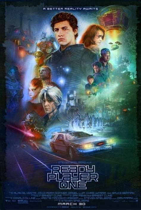 In the near future, watts escapes from his daily drudgery by logging onto an mmo game called 'the oasis'. Can't wait for this!! | Ready player one movie, Ready ...