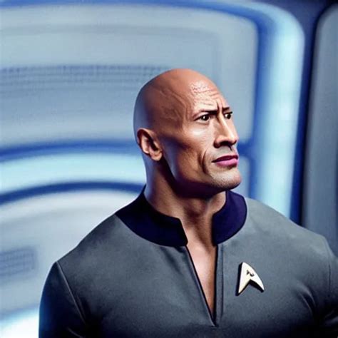 Dwayne Johnson In Star Trek Enterprise Stable Diffusion Openart