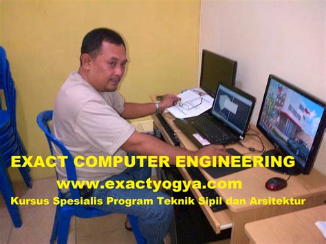 Kursus Sketchup Di Jogja Termurah LKP EXACT COMPUTER ENGINEERING
