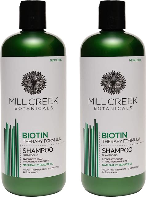 Mill Creek Biotin Shampoo 14 Fluid Ounce Two Pack Beyond Beauty Events