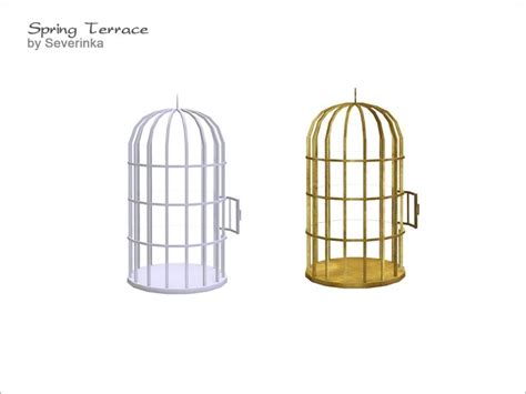 Cage For Birds With Open Door Found In Tsr Category Sims 4 Clutter