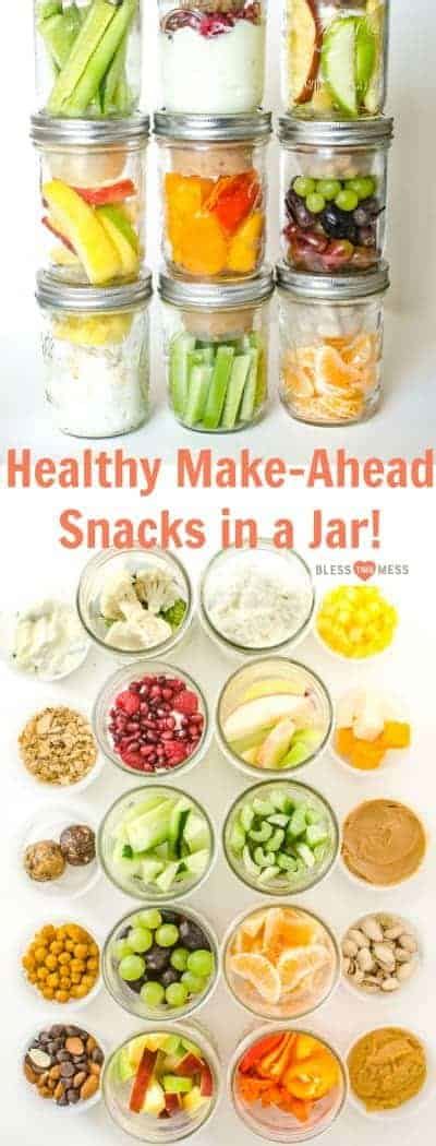 10 Healthy Snacks You Can Prep in Advance - Bless This Mess
