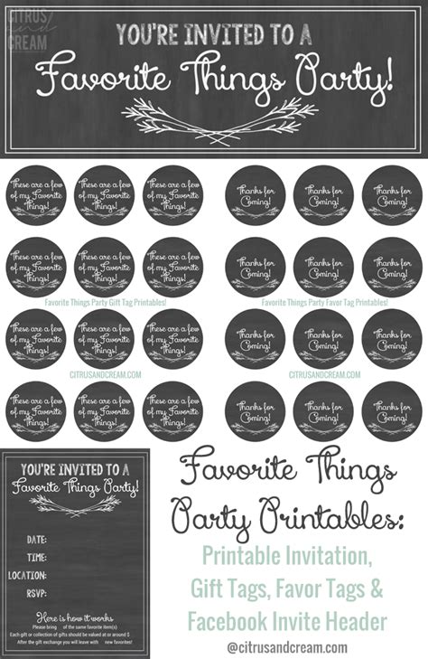 How To Host A Favorite Things Party How Sweet This Is