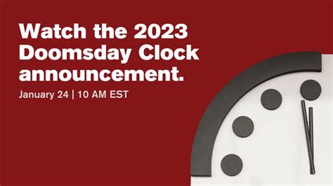 Watch The 2023 Doomsday Clock Announcement. 1536x864 