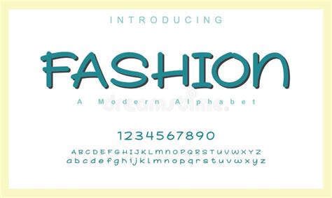 Fashion Font Elegant Alphabet Letters Serif Font And Number Stock