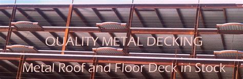 Quality metal decking stocks a wide variety of metal floor decking and metal roof decking in quality metal decking most common profiles in stock are: Metal Decking Quote Form | Quality Metal Decking