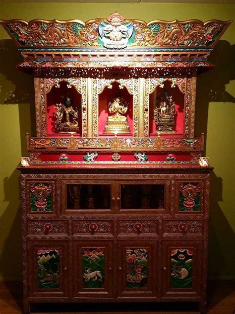 16 Cute Altar Cabinet For Your Home Altar Design Buddhist Shrine Altar