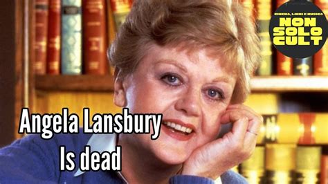 Angela Lansbury Beloved Star Of ‘murder She Wrote Dead At 96 Angela Lansbury Is Dead News