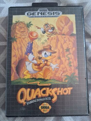 Quackshot Sega Genesis Megadrive Ebay