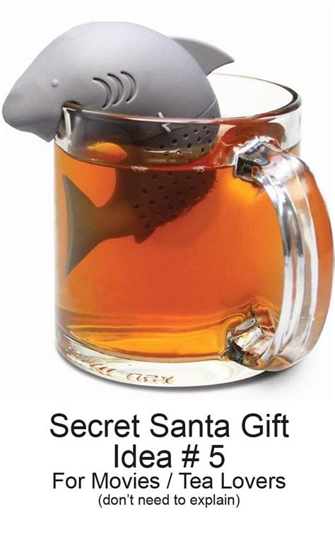 secret santa t for movies fan would help if they like tea also it is the perfect compa
