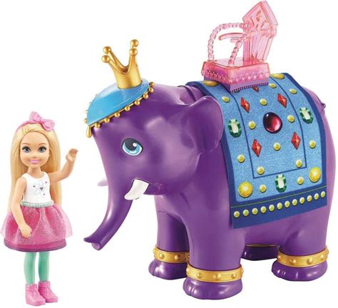 Barbie Dreamtopia Chelsea Doll And Royal Elephant Dolls Amazon Canada