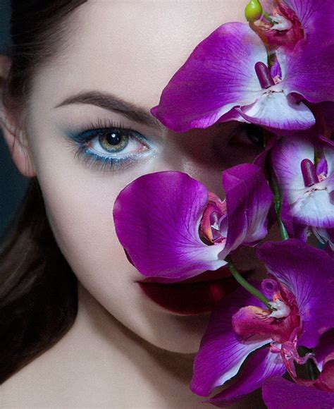 Olga Şulyakova Purple Hues Purple Rain Eyes Artwork Color Violeta Flowers Instagram Malva