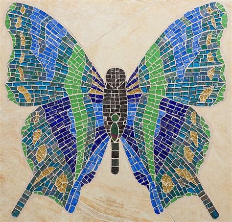 Mosaic Butterflies Butterfly 7 By Julee Latimer Via Flickr