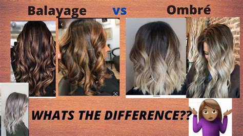 Balayage Vs Ombre What Is The Difference Youtube