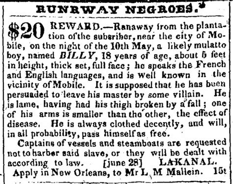 Cornell Creates A Database Of Fugitive Slave Ads Telling The Story Of