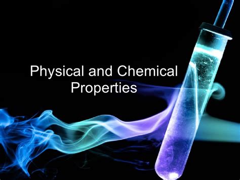 Physical Chemical Properties Science Quizizz