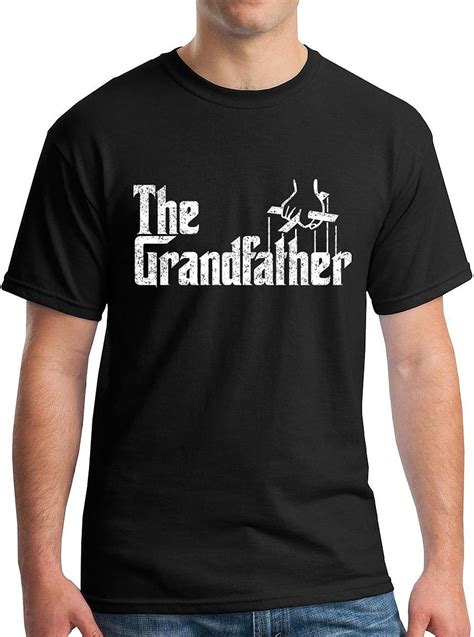 Amazon Com The Grandfather Godfather S Classic Movie Grandpa Adult Vintage T Shirt Xl Black